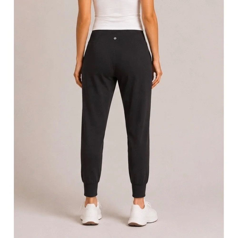 Lululemon Align Jogger 28 Black Granite‎ Nulu High Rise Yoga Pants Size 8